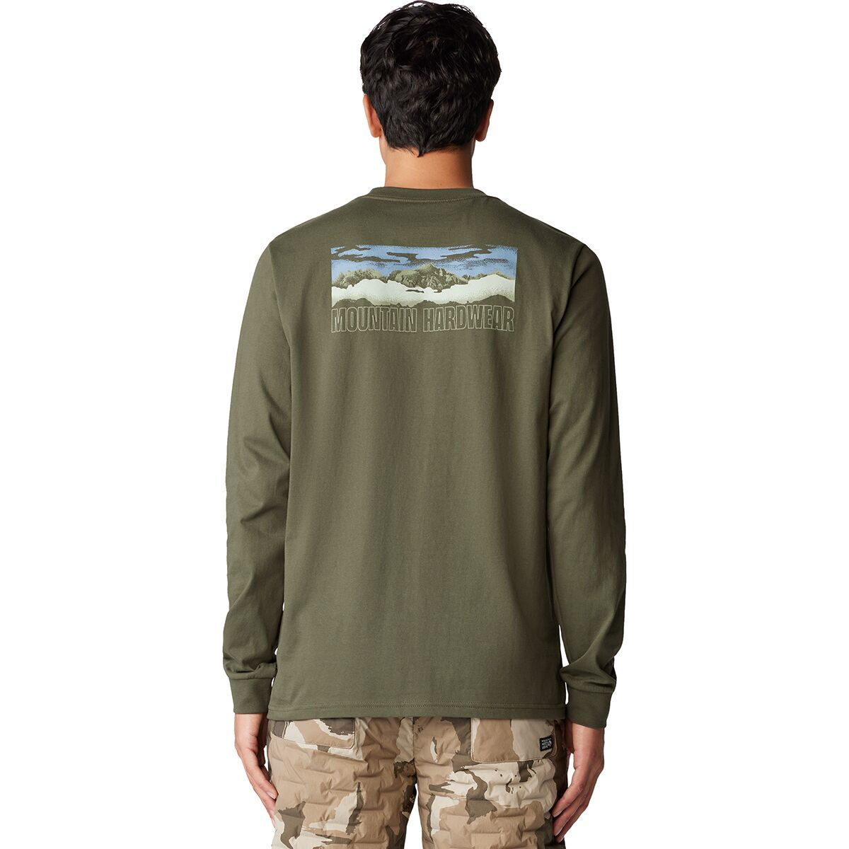 

Футболка с длинным рукавом Mt. Whitney Mountain Hardwear, цвет dark pine