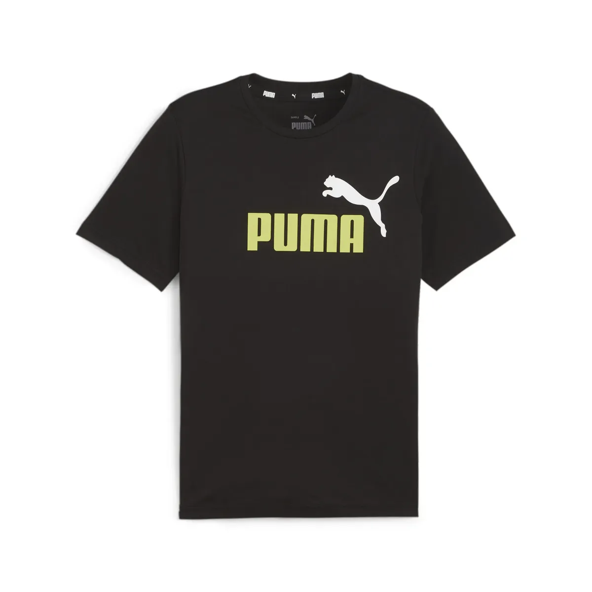 

Тренировочная рубашка PUMA "Essentials+ 2 Color Logo T-Shirt Men", зеленый