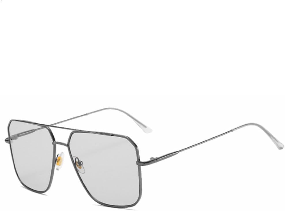 

Крупные классические солнцезащитные очки для мужчин и женщин, металлическая оправа, градиентный дизайн, роскошные, с защитой от УФ-излучения UV400 LVTFCO, C05 Gun Silver