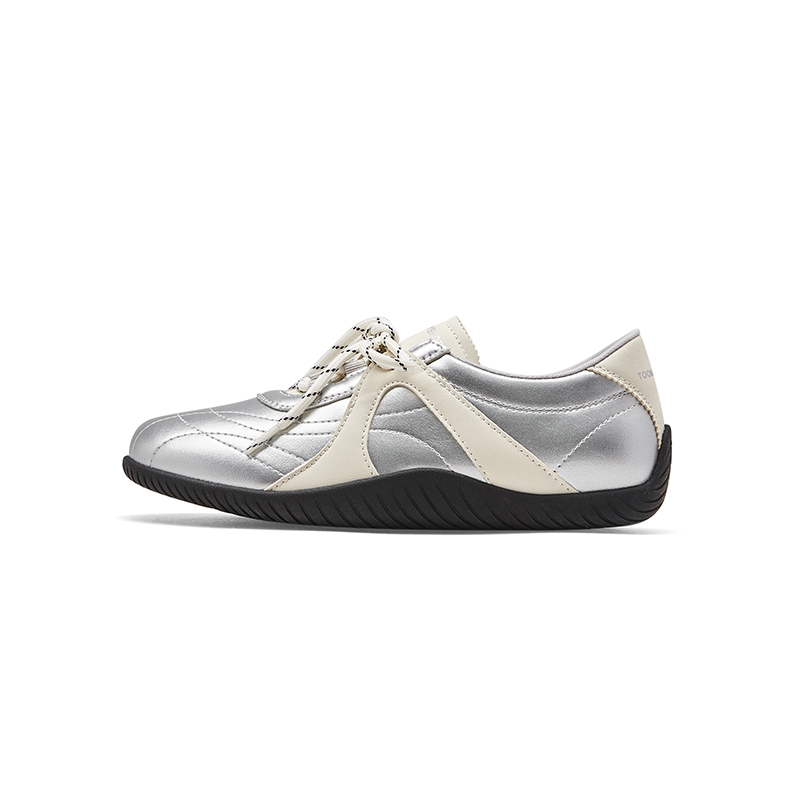 TOOMANYSHOES Тающие карамельные повседневные туфли женские Silver, цвет Silver