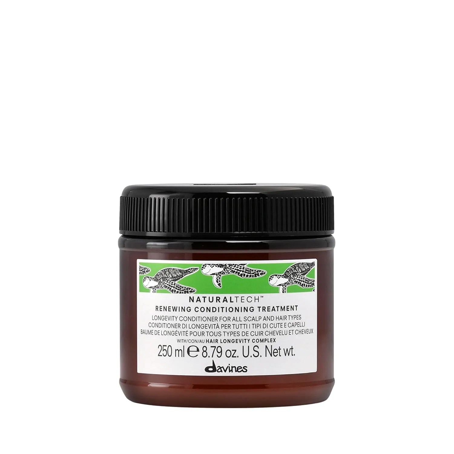 Davines Naturaltech Renewing Conditioning Treatment, антивозрастной уход для всех типов волос с комплексом Hair Longevity, 250 мл