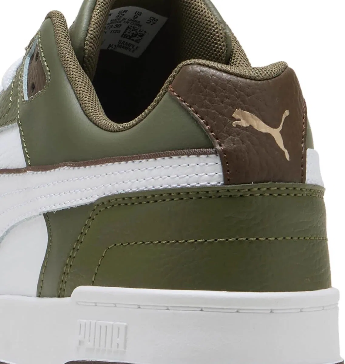 Кроссовки RBD Game Low Track Shoe PUMA, Loden Green Puma White Chocolate — фото 4