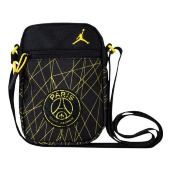 

Сумка x paris saint-germain festival bag 'black yellow' Air Jordan, черный