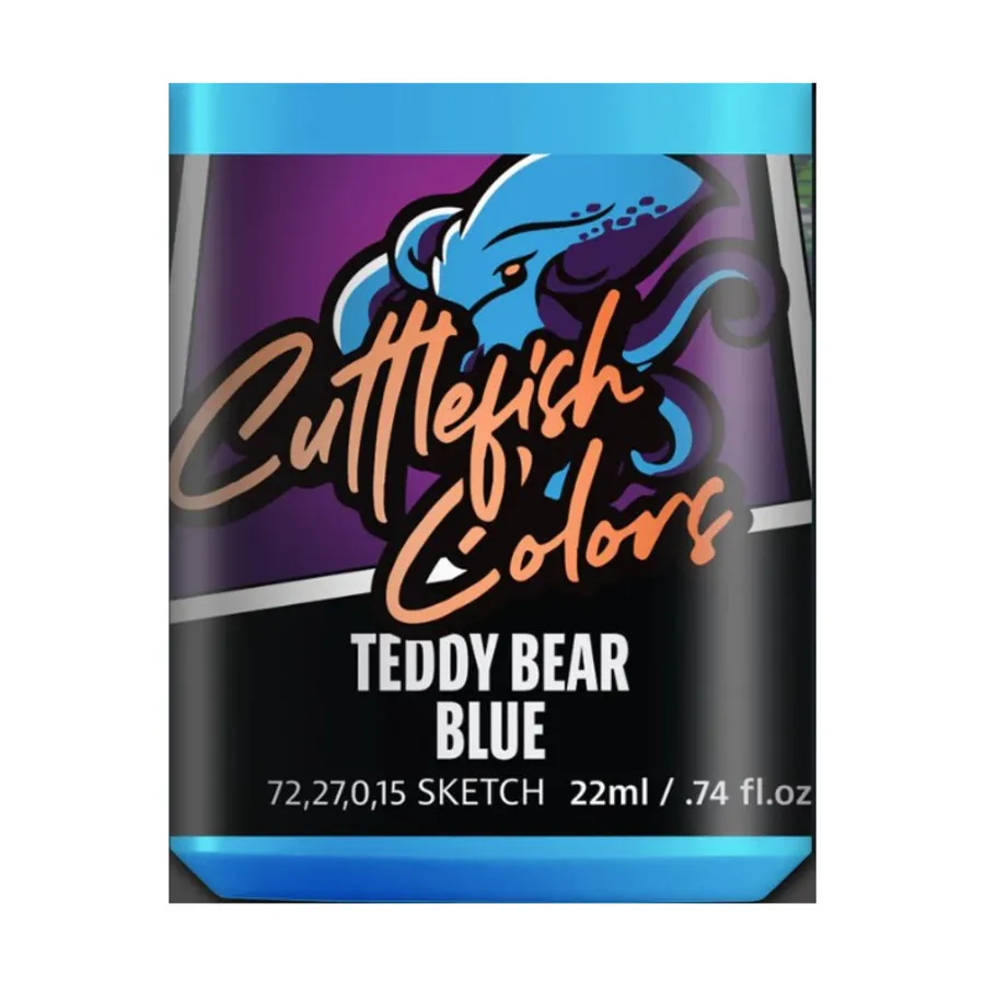 

Мишка Тедди Синий, Cuttlefish Colors - Blues, Greens, and Purples (15ml)