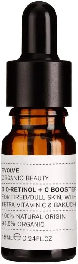 Бустер Evolve Organic Beauty — С био-ретинолом и витамином C, 15 мл
