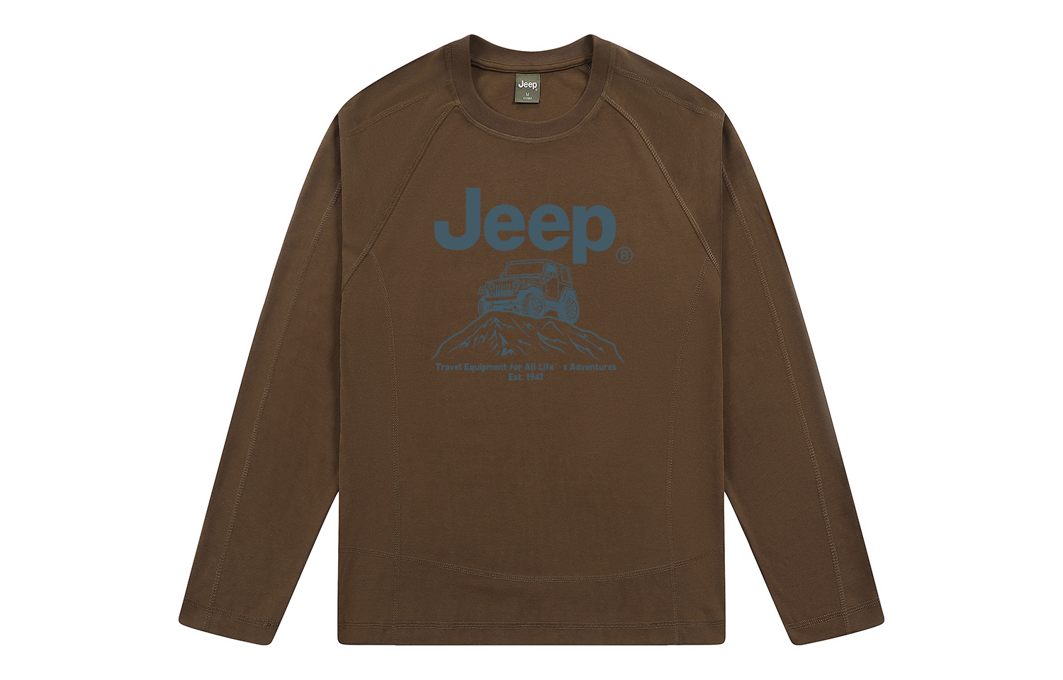 

Футболка Unisex Crew Neck Moderate Heavyweight Jeep, coffee