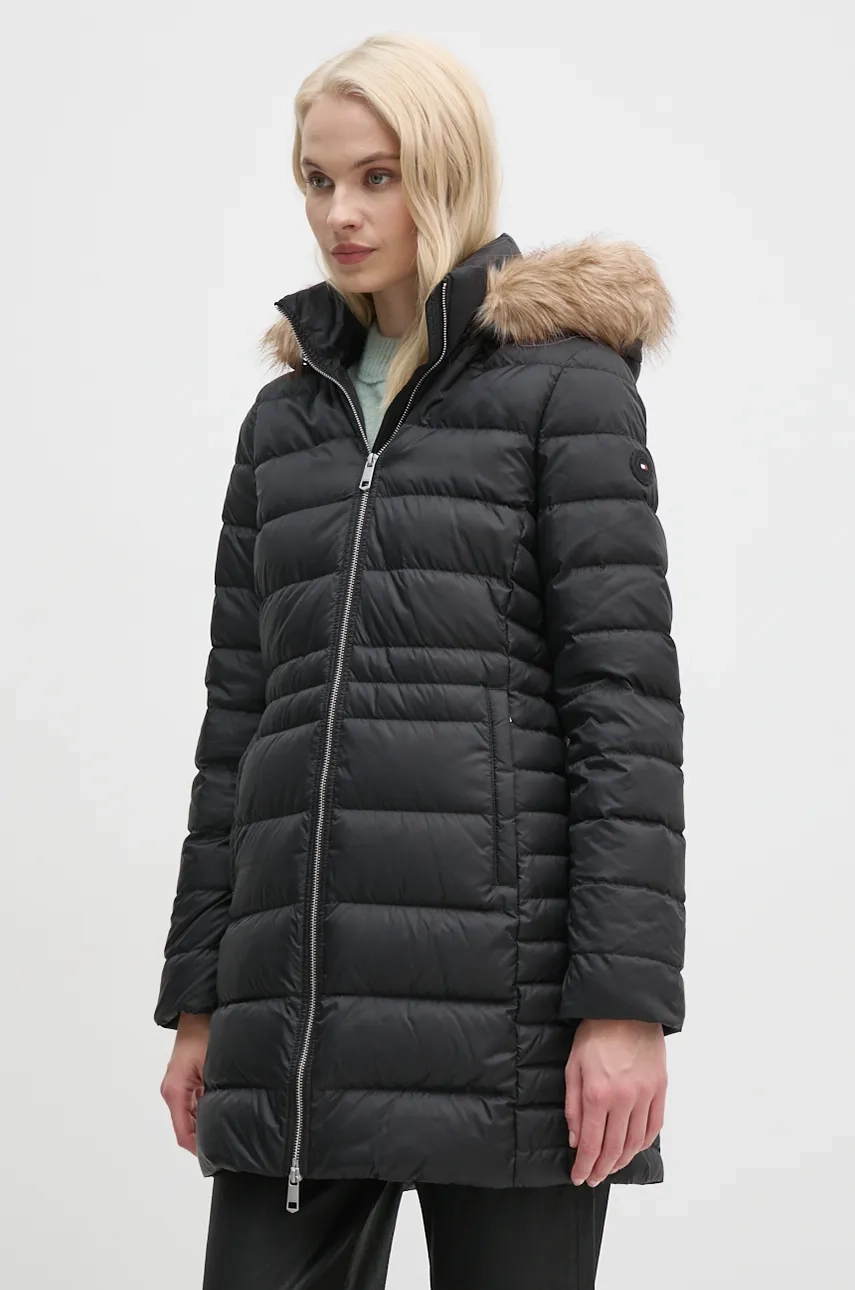 

Пуховик женский Tommy Hilfiger, черный