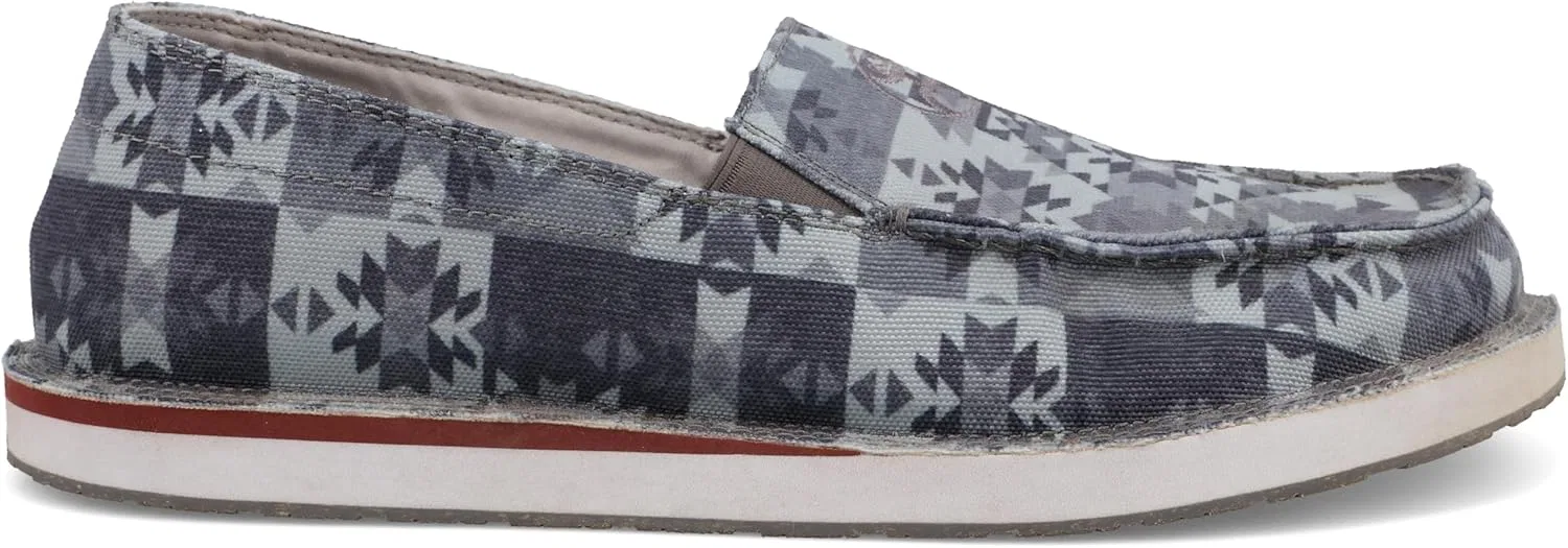 Мужские туфли Twisted X Hooey Slip On, Grey Multi-Coloured — фото 4