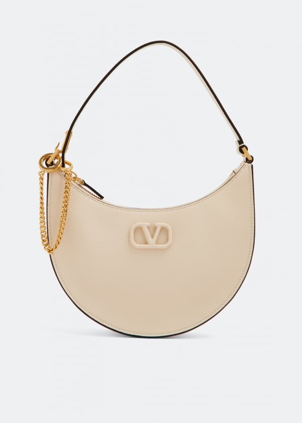 

Сумка Valentino Garavani VLogo Signature Mini Hobo, белый