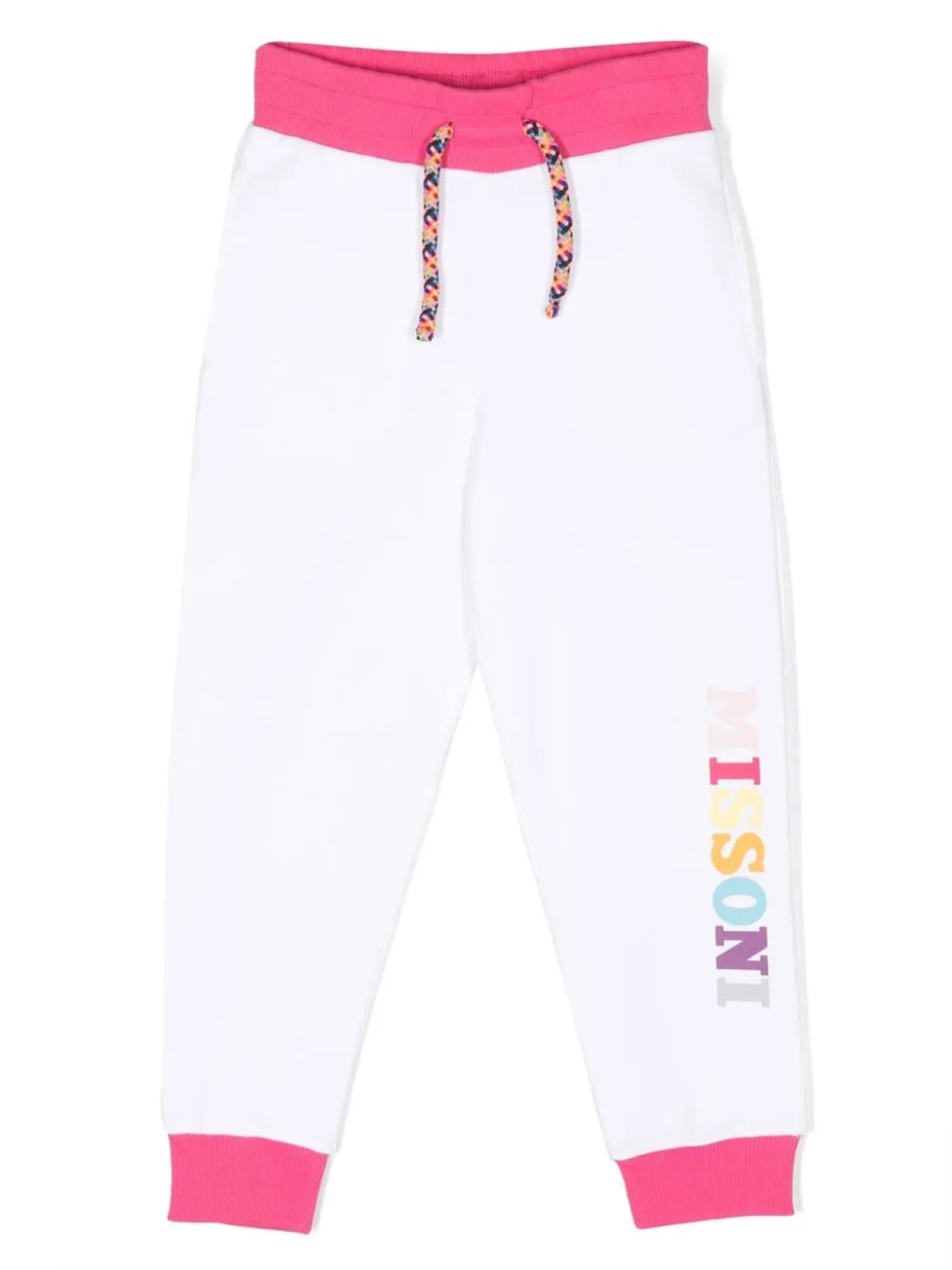 

Спортивные брюки с логотипом Missoni Kids, белый