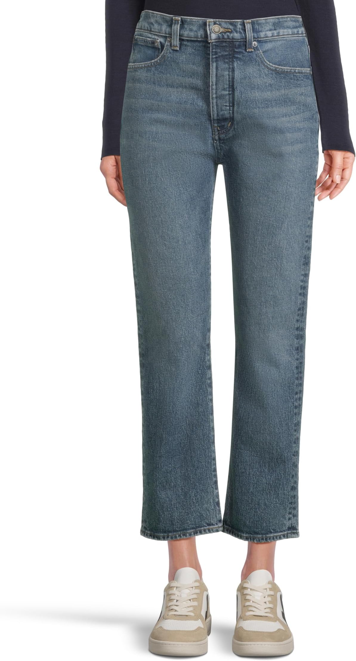 

Джинсы Madewell 90S Straight In Concho Wash, цвет Concho Wash