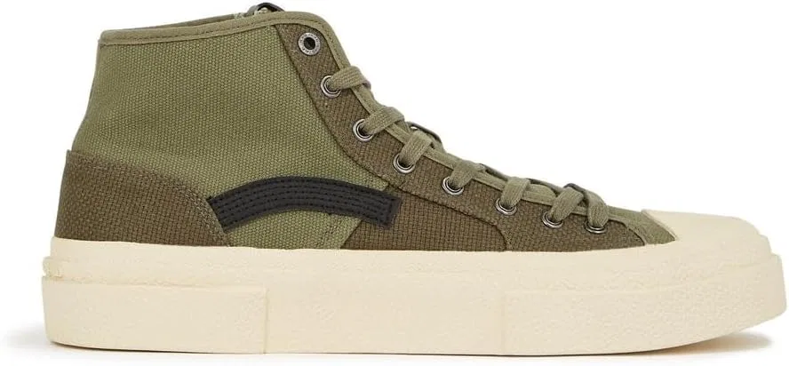 Мужские кроссовки G-Star Vodan Mid BSC M Vulc, Multicoloured Olive White D27377 01 D289 — фото 4