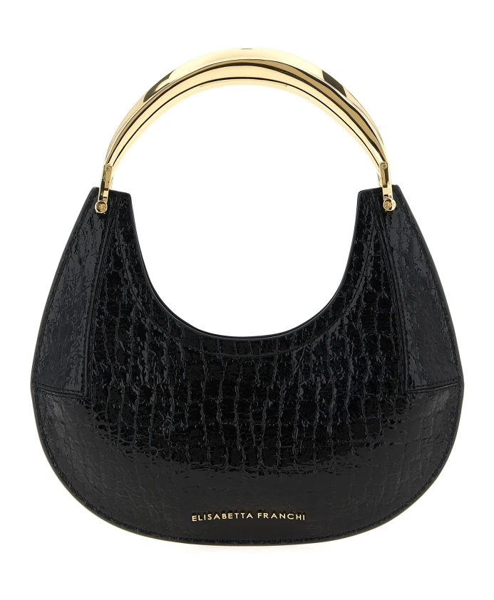 

Сумка-Хобо (маленькая) через плечо Elisabetta Franchi, черный