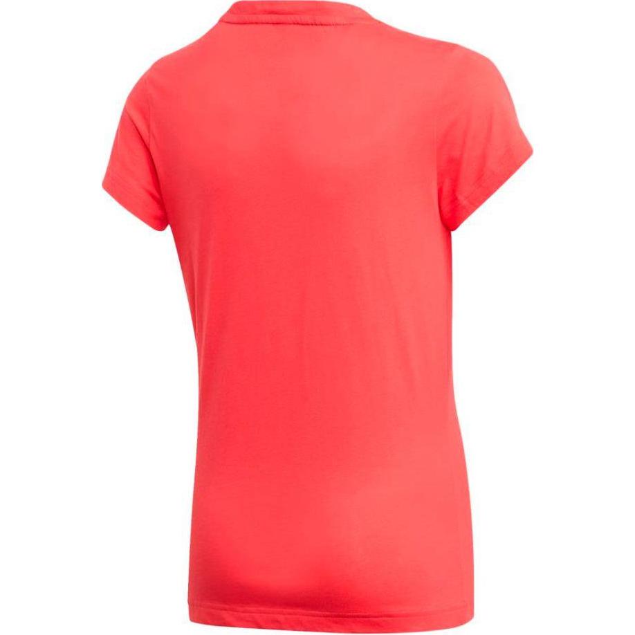 Футболка Adidas JG DMH Unisex Core Pink/White — фото 3