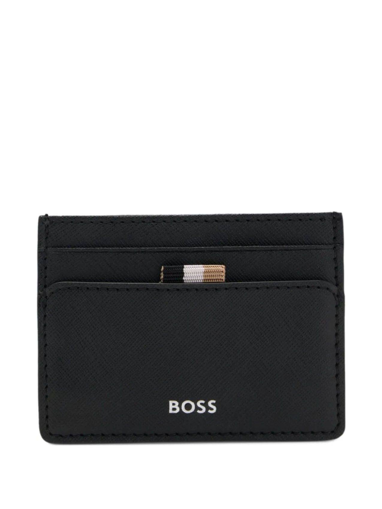 

BOSS картхолдер из искусственной кожи, черный