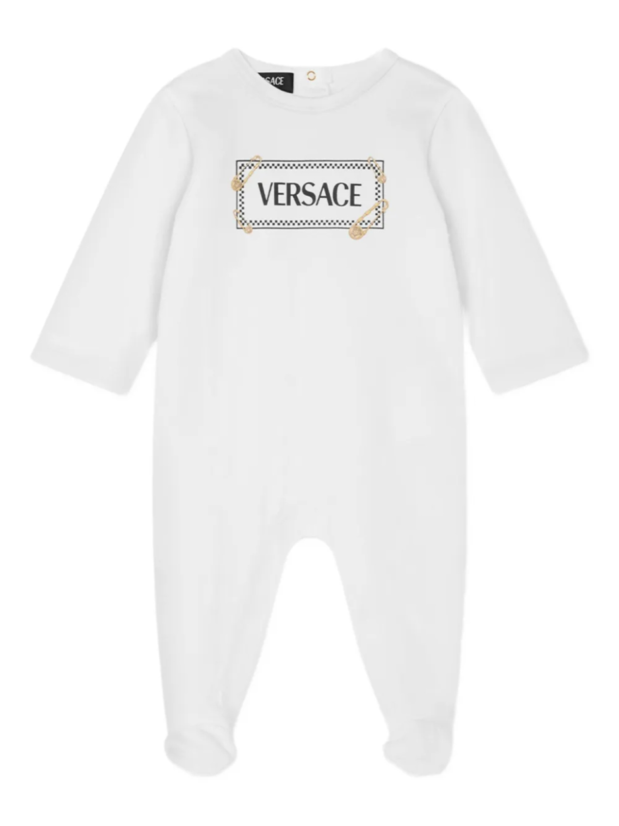 

Versace Kids пижама с логотипом, белый