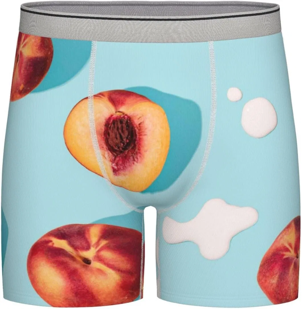 Трусы боксеры, Men'S Long Leg Boxer Briefs, Light Grey