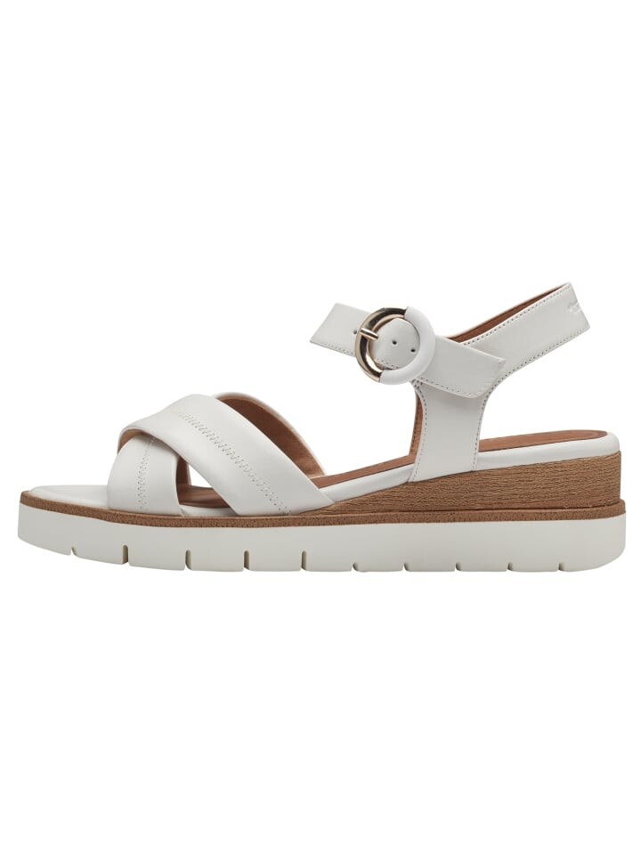 Сандалии на плоской подошве Tamaris Sandalette, цвет white leather — фото 4