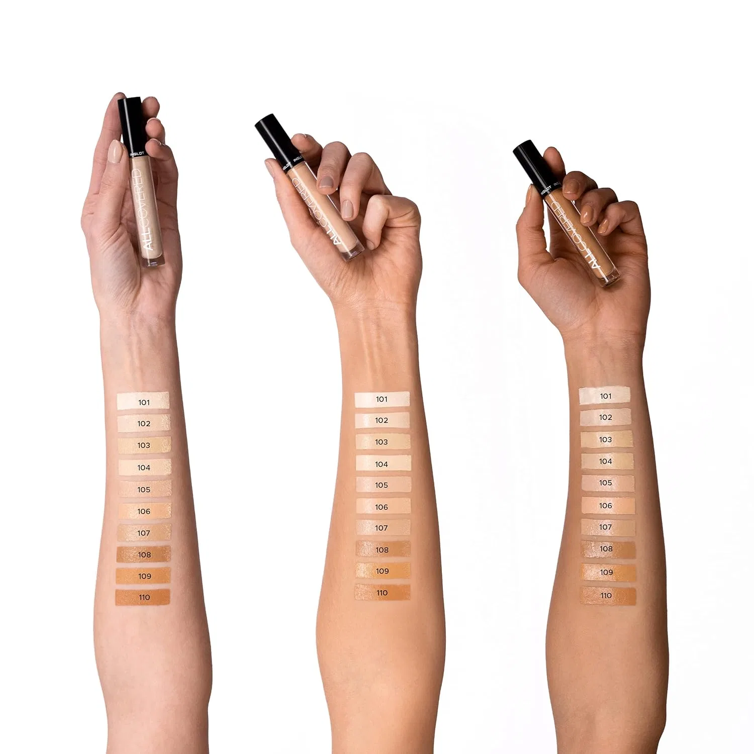 Водостойкий консилер All Covered Under Eye Concealer от Inglot Inglot, Candle. — фото 3