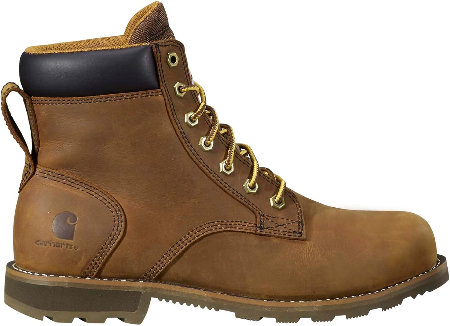 Мужские водонепроницаемые стальные ботинки Carhartt Frontier 6, коричневый — фото 2