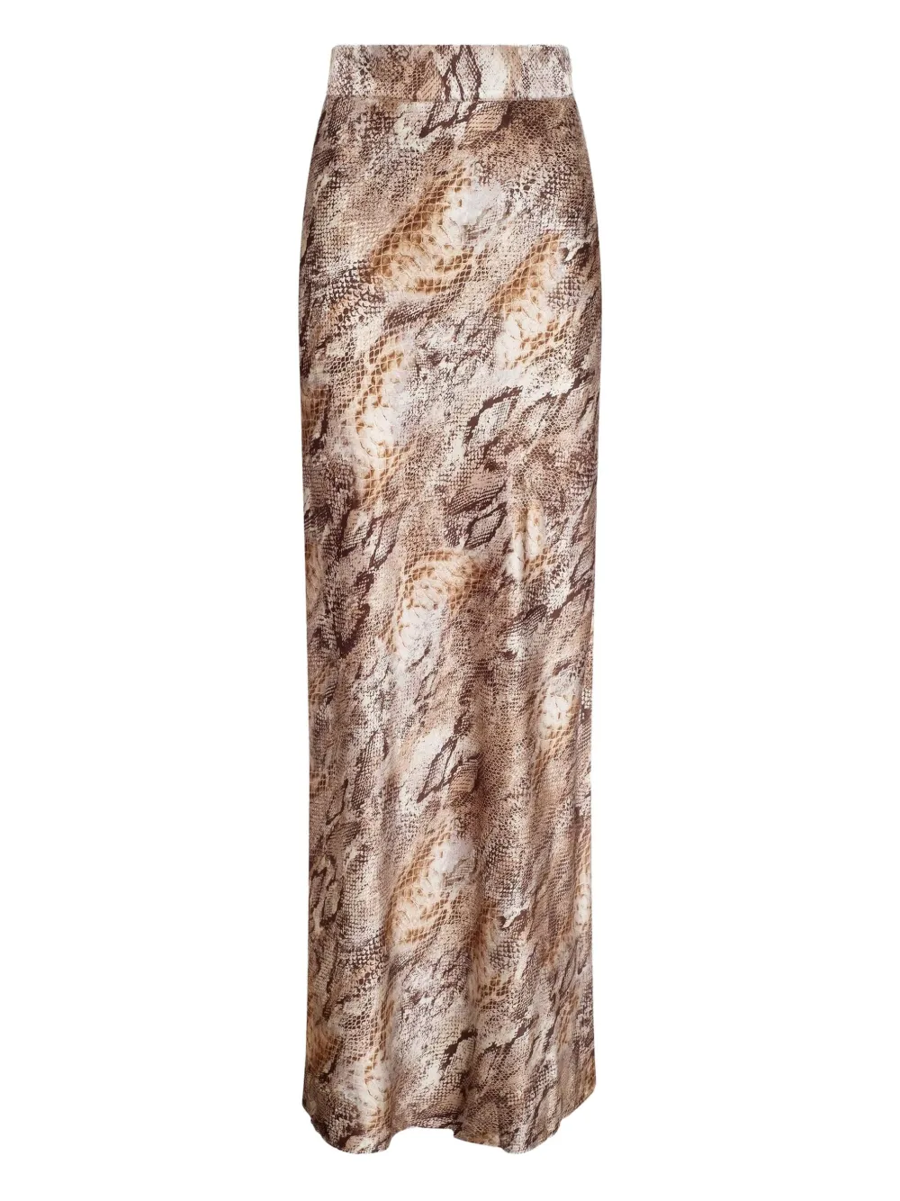 

Макси-юбка Ryker со смещённой талией L'Agence, белый