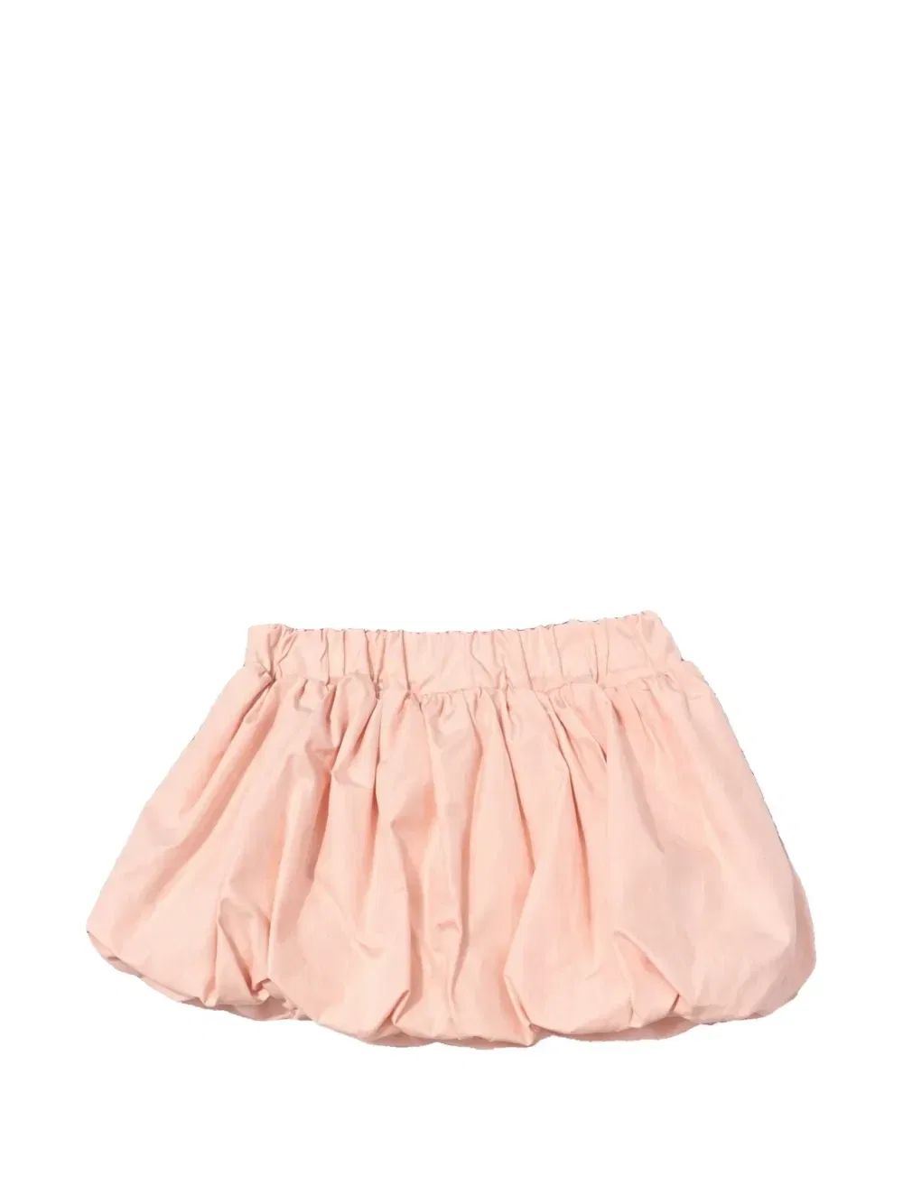 Юбка-баллон с нашивкой-логотипом Fendi Kids, розовый