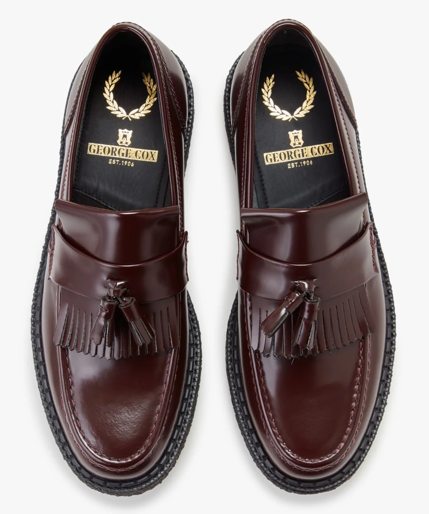 Мужские и женские лоферы FRED PERRY George Cox Tassel Loafer Leather
