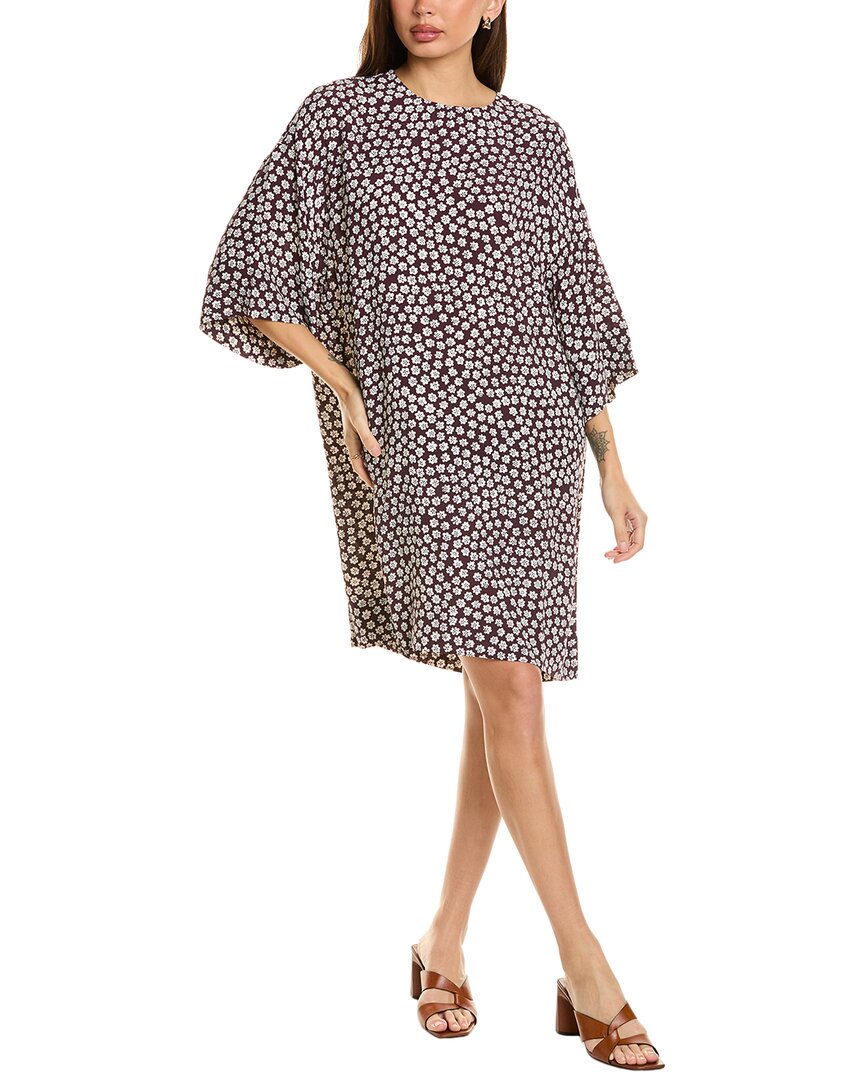 

Платье прямого кроя Marimekko Pituus Pukettimeri, красный