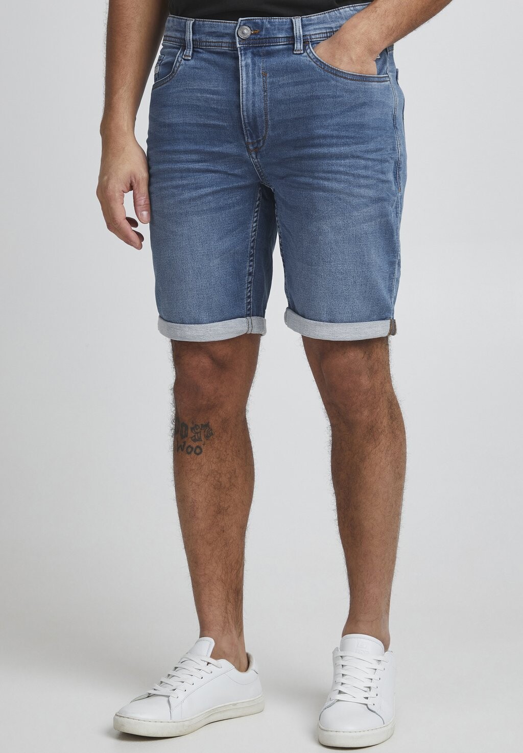 

Джинсовые шорты 11 Project, цвет denim middle blue