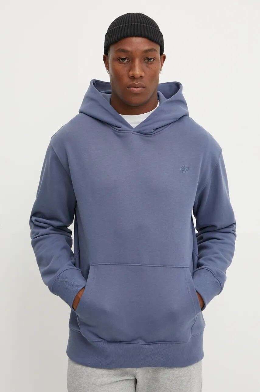 

Хлопковая толстовка adidas Originals, синий