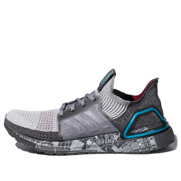 

Кроссовки star wars x ultraboost 19 Adidas, серый