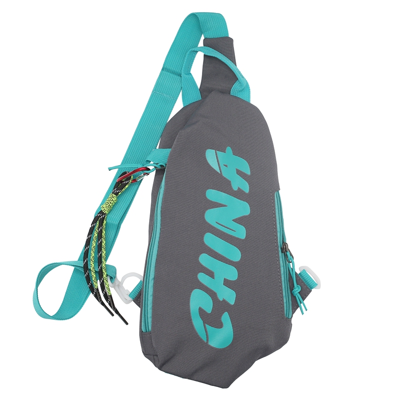 

LEXI Нейлоновая слинг-сумка унисекс разноцветная, Dark Gray