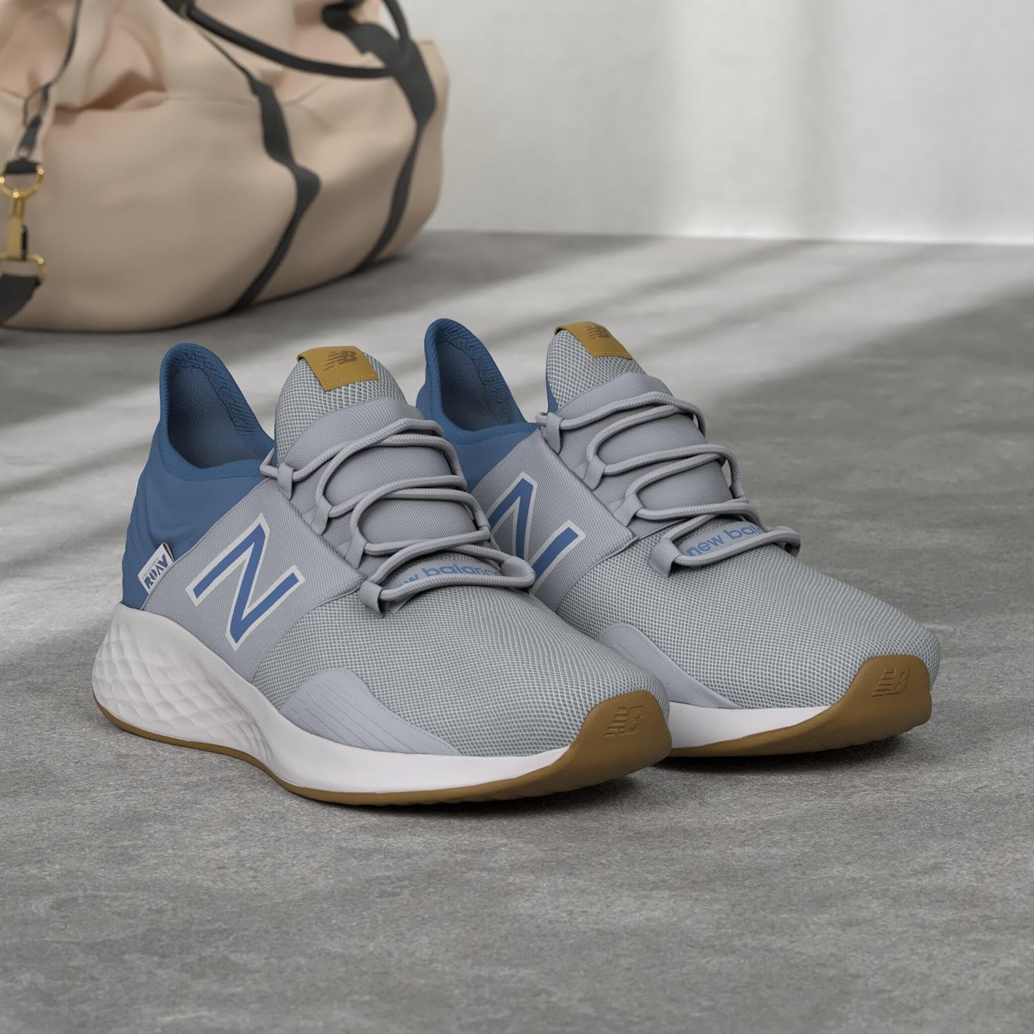 Кроссовки New Balance Men's Fresh Foam Roav V2, синий — фото 2
