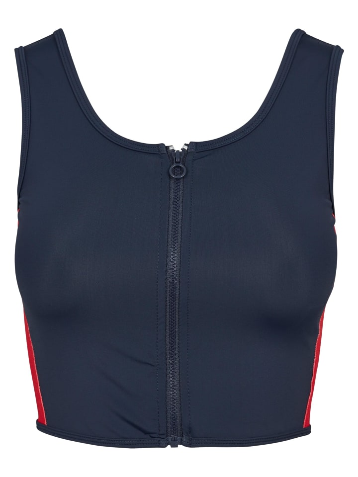 

Топ Urban Classics, цвет navy/fire red/white