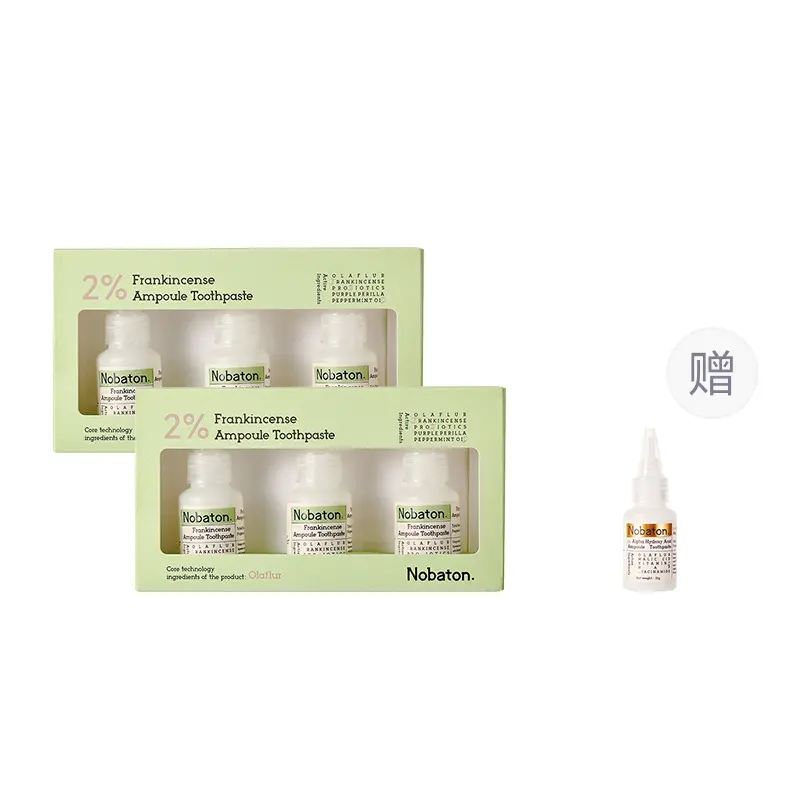 

Зубная паста с 1% альфа-гидроксикислотами для очистки и свежести дыхания 35г*3 шт/уп Nobaton