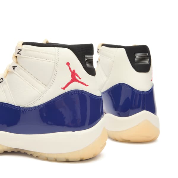 11 retro ra кроссовки Air Jordan, royal, красный & черный — фото 3