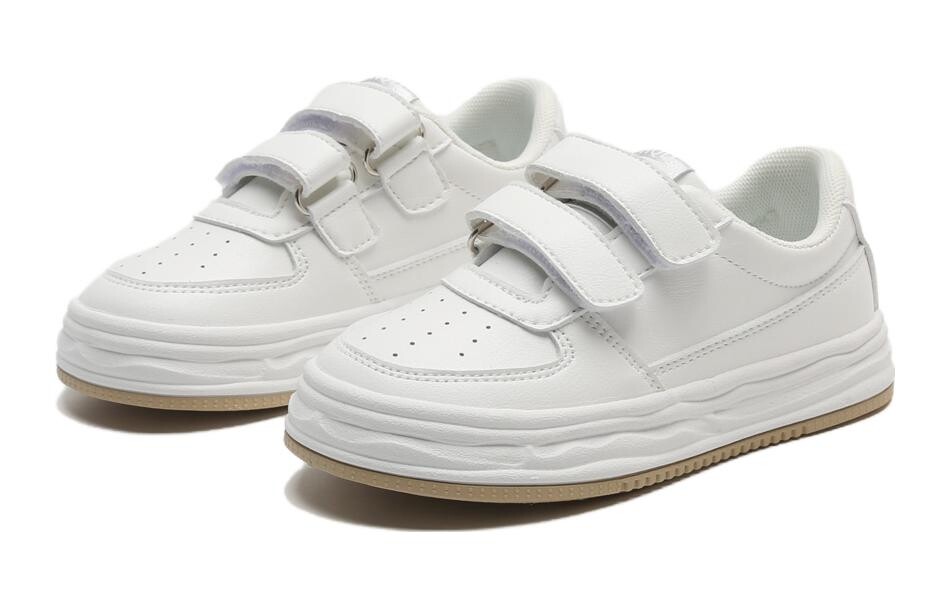 Кроссовки MQD Kids Skateboarding Shoes Kids Low-top, белый — фото 3