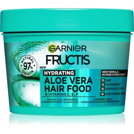 

Garnier Fructis Aloe Vera Hair Food 390 мл - Увлажняющая маска для нормальных и сухих волос