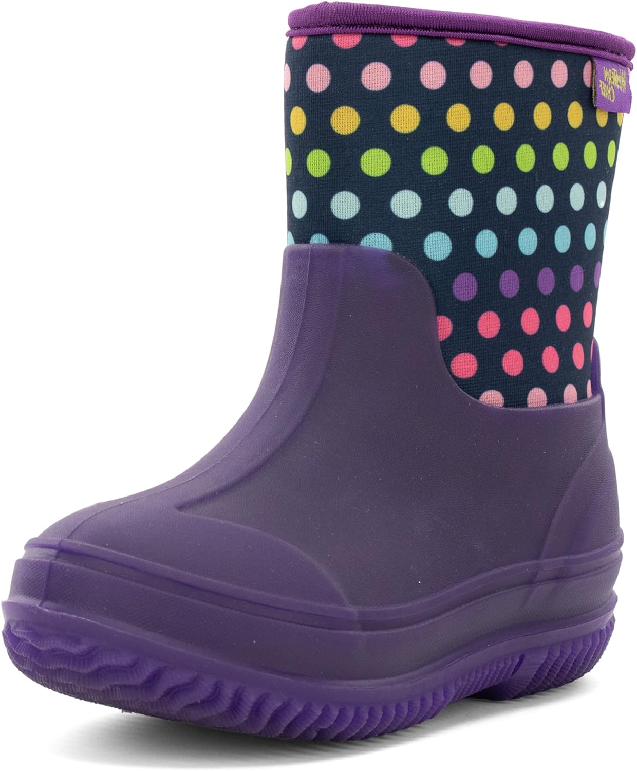 

Детские уличные сапоги Western Chief Kids Freestyle из неопренa, легкие, удобные для детей, водонепроницаемые для дождя, грязи, холодной погоды и снега, для мальчиков и девочек, Multi Dot