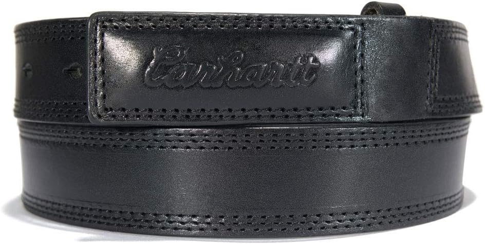 

Carhartt мужской ремень из гладкой кожи Bridle Leather, Black
