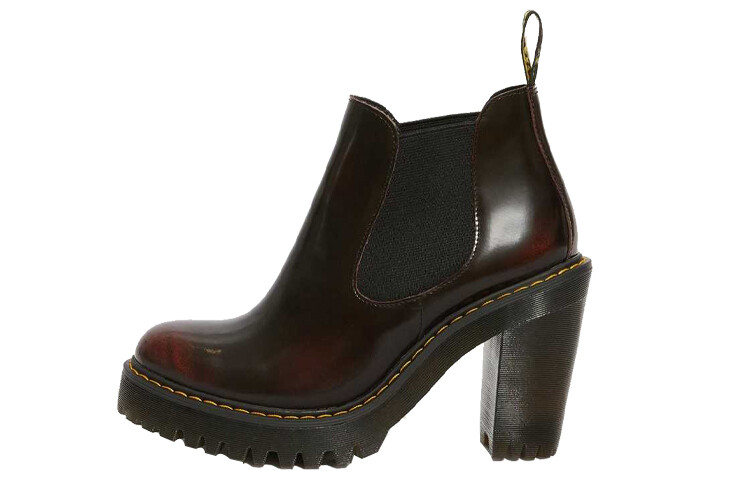

Ботинки Челси женские бордовые Dr.Martens