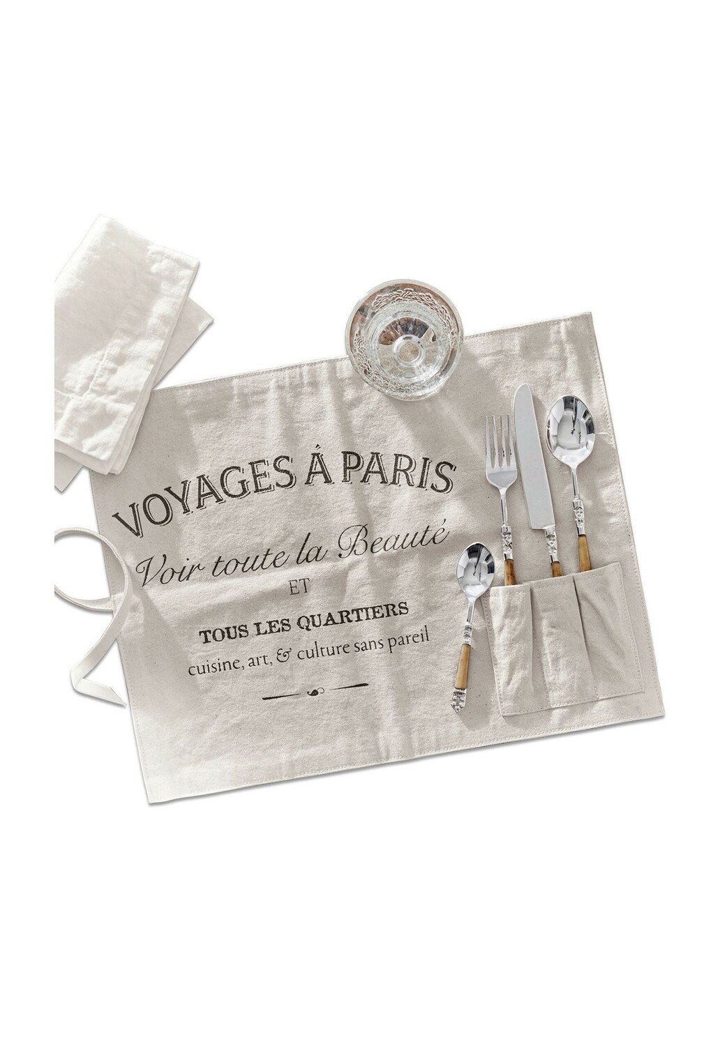 

Набор из 2 подставок Voyage кремовый Loberon, creme