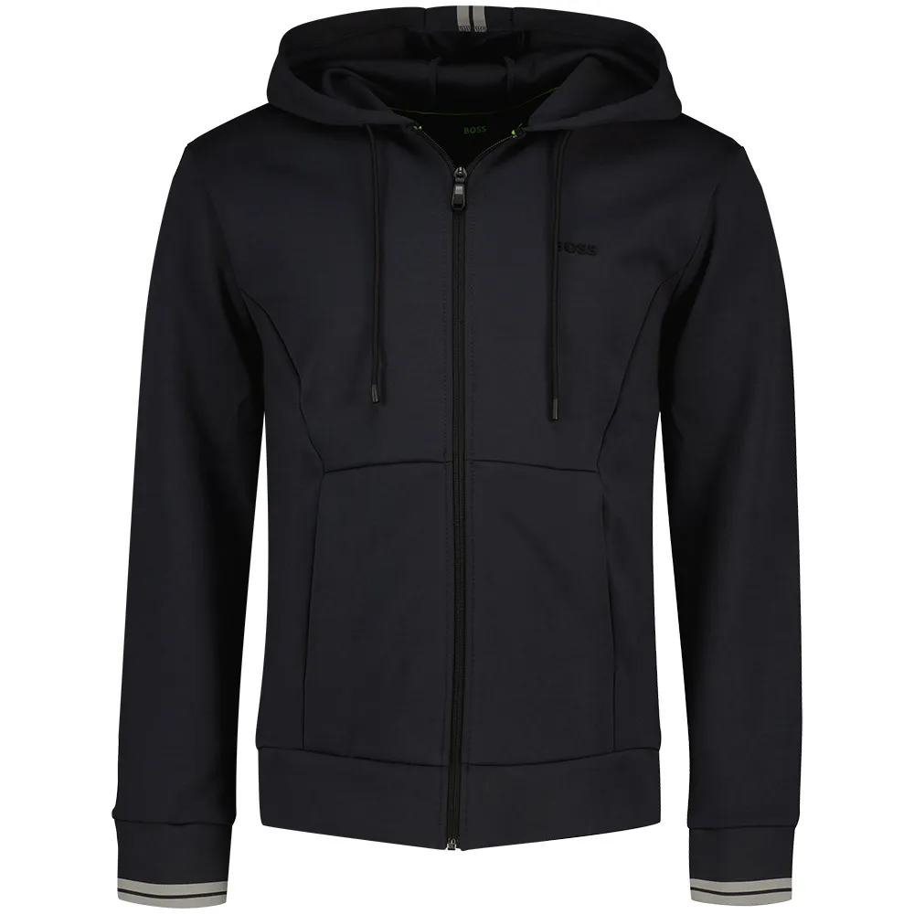 

Толстовка BOSS Zone 10272320 01 full zip, черный