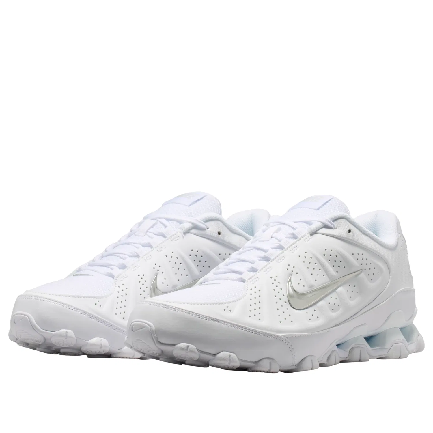 Кроссовки Nike Reax 8 SL 'White Metallic Silver' IR5118-100, белый — фото 4