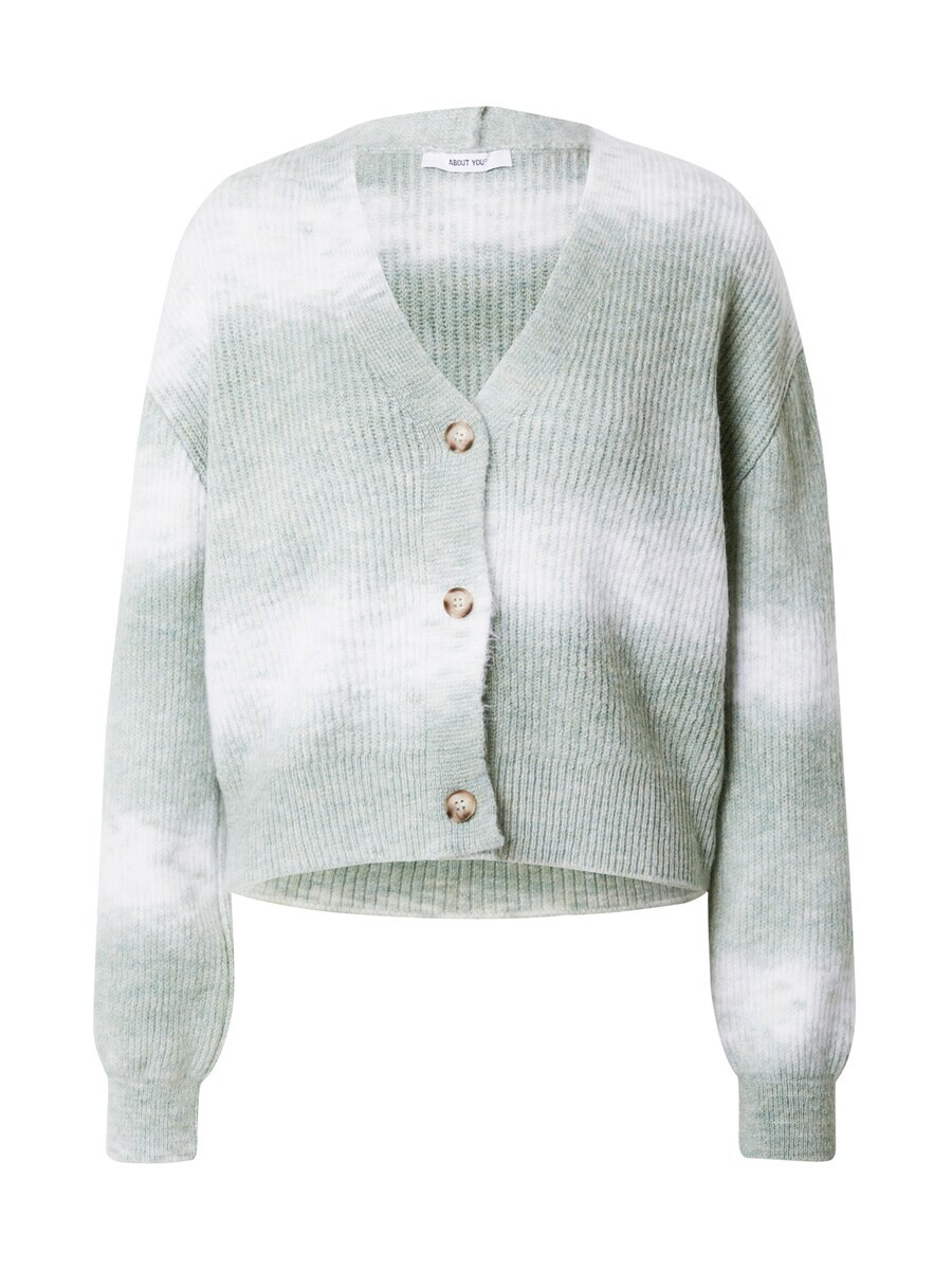 

Вязаный кардиган About You SILVA, цвет Green/Mixed Colors