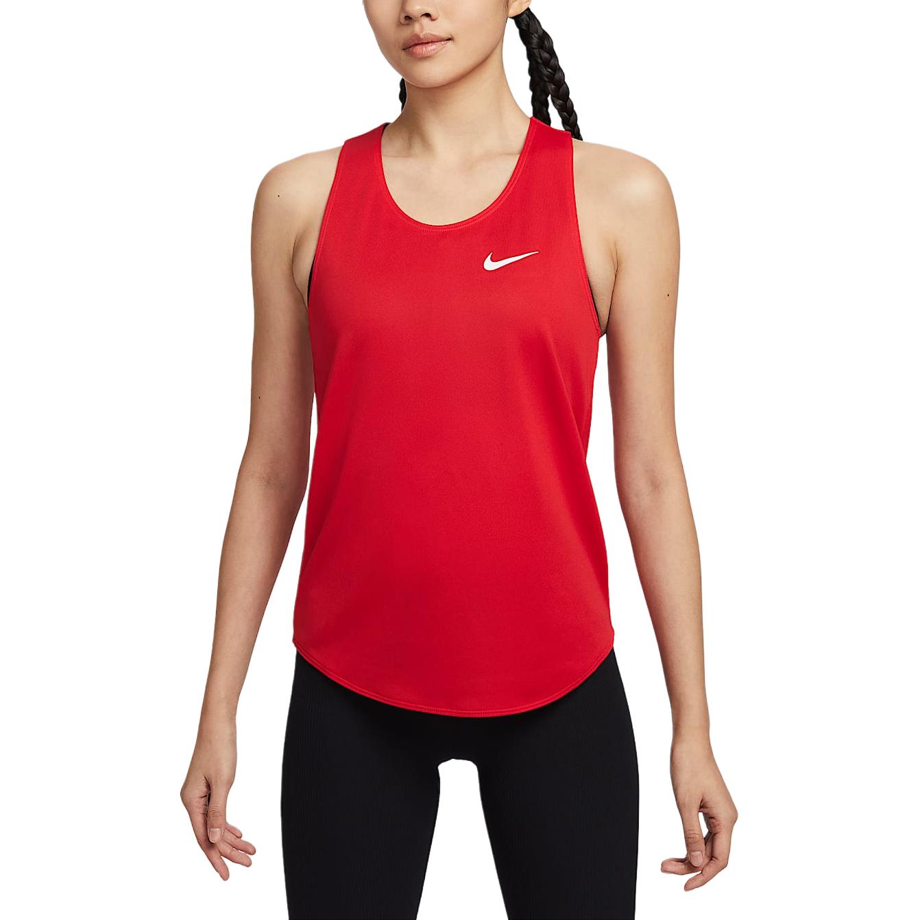 Nike Футболка Dri Fit женская university red — фото 4