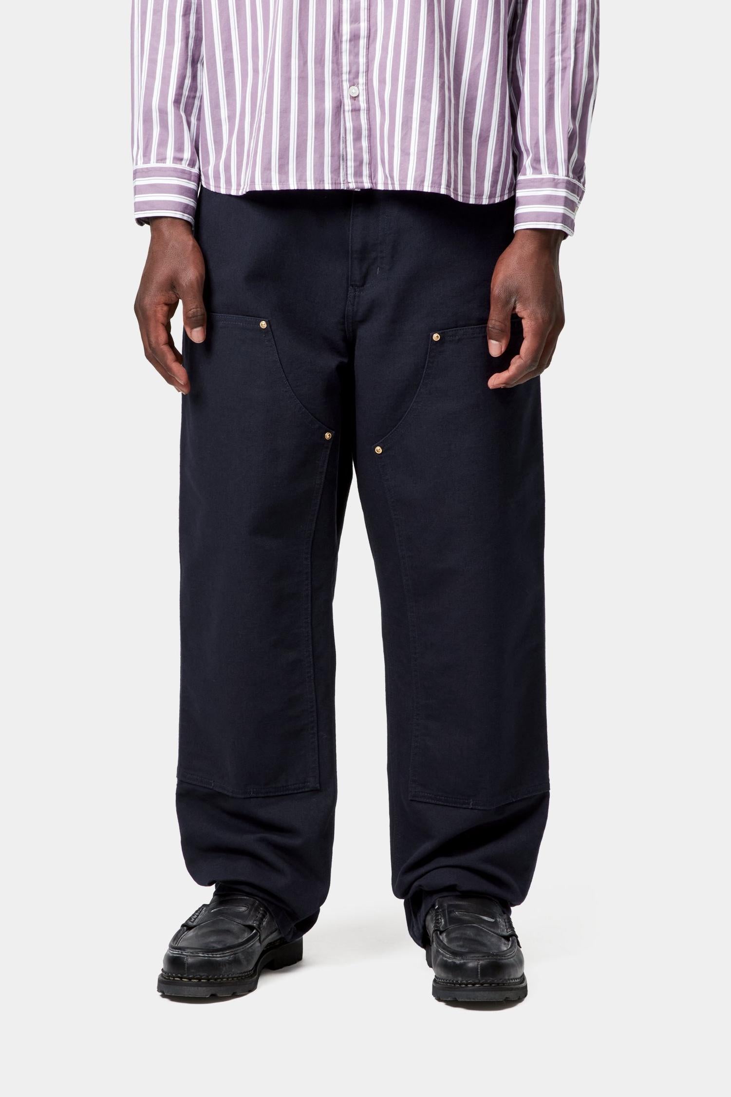 

Брюки Double Knee из органического канваса Dearborn (100% хлопок) Carhartt, синий