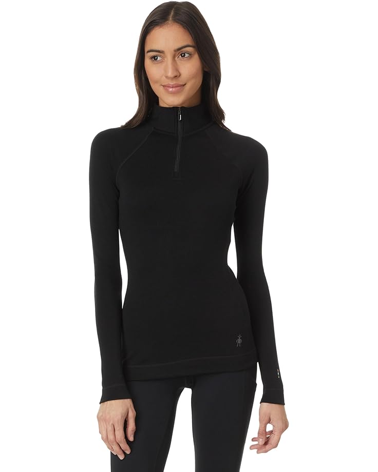 

Базовый слой Smartwool Classic Thermal Merino Base Layer 1/4 Zip, черный