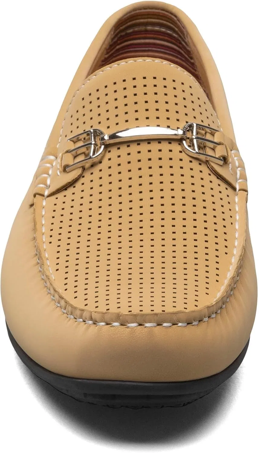 Туфли Stacy Adams Herren Corley Driving Moc Fahrer-Slipper, Taupe — фото 4