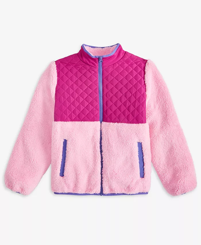 

Детская утепленная куртка с длинным рукавом для девочек 5-20 Epic Threads, розовый